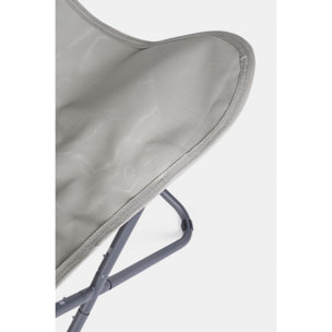 Poltrona BUTTERFLY grigia