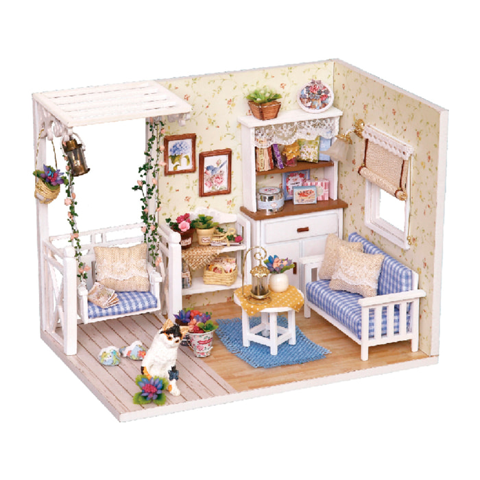 Diario del gattino. Modello 3D, realistico con grande dettaglio e luci LED.