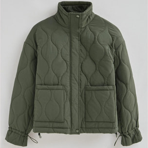 Chaqueta Gadea verde bosque con logo Polo Club
