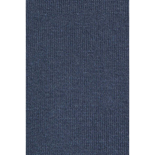 Maglietta blu denim a maniche lunghe, fit dritto con ricamo Rigby Go