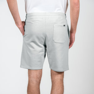 Bermuda con stampa logo french terry