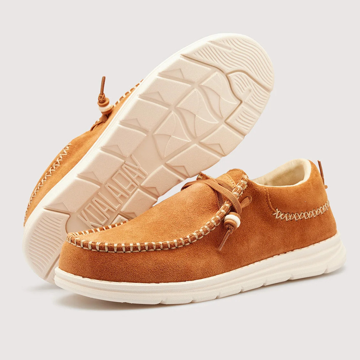 Mocasín Casual Serraje Marrón - Mullilah