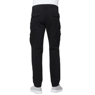 Pantalone Hot Buttered cargo Jasper Nero