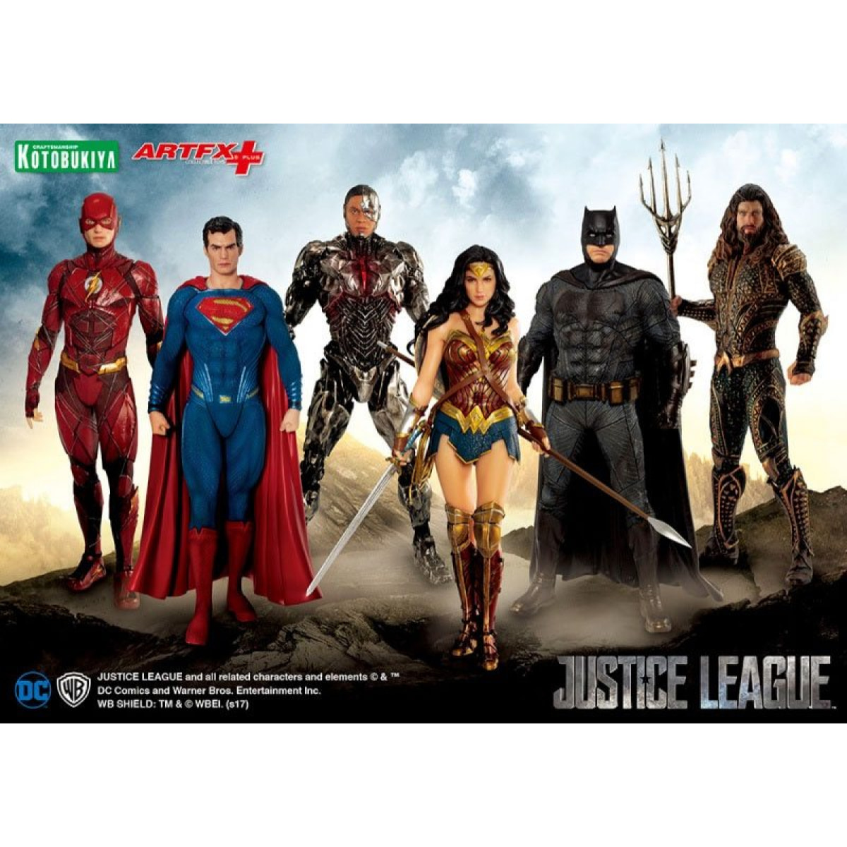 Justice League Movie Artfx+ Statua 1/10 Cyborg 20 Cm Kotobukiya