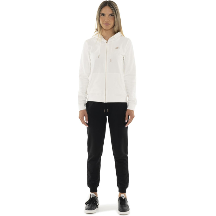 Tuta da donna invernale con cappuccio e zip 'Silver'