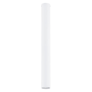 Lampada a sospensione Tecno 1XL in acciaio bianco