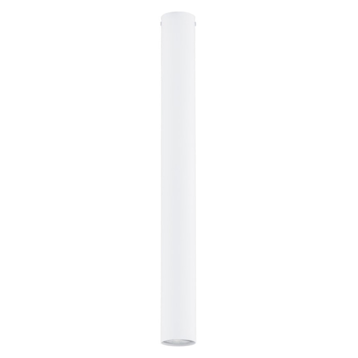 Lampada a sospensione Tecno 1XL in acciaio bianco
