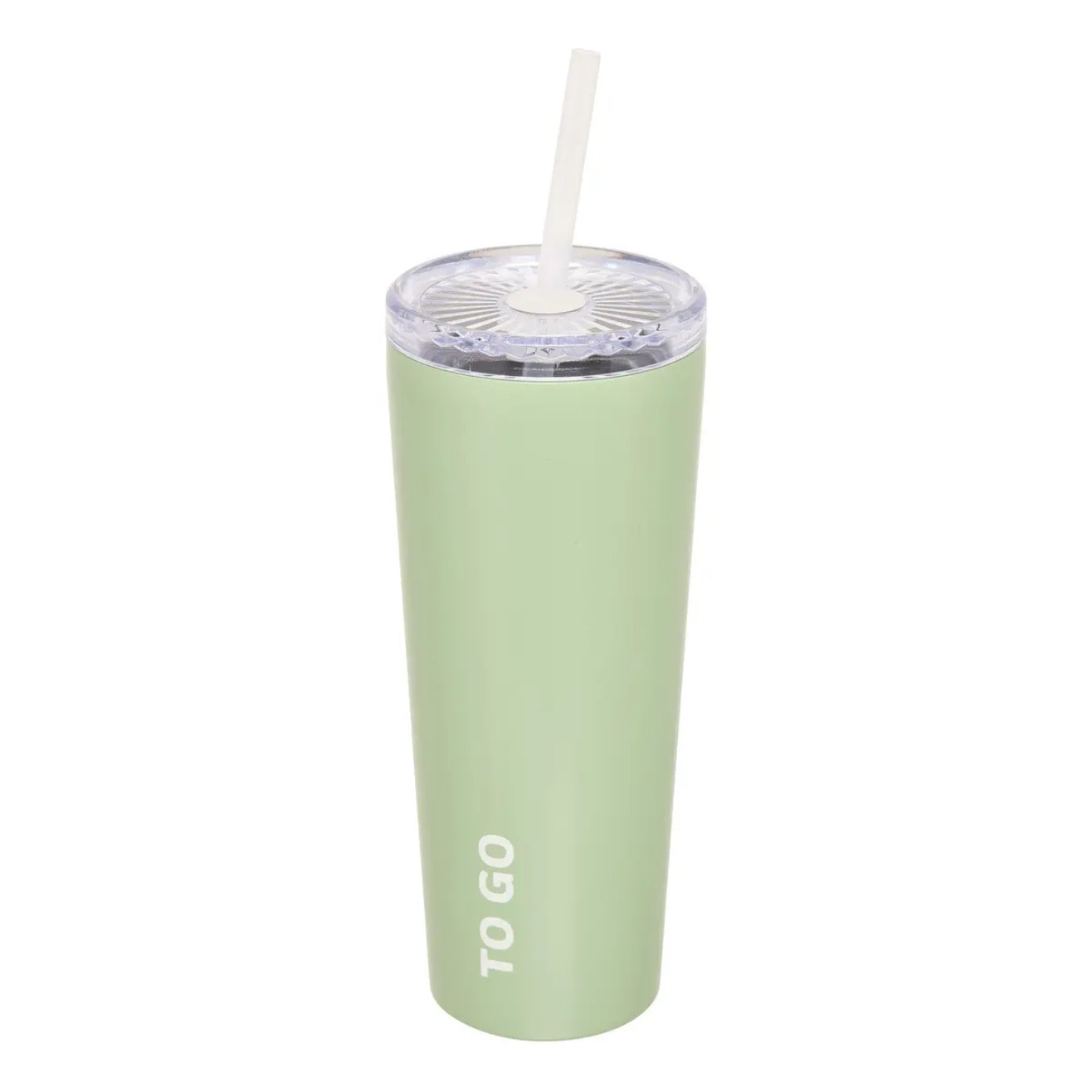 Gobelet isotherme avec paille 0,7Lvert