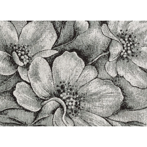 Tappeto Jacquard Ideale Salotto Camera Ingresso Made In Italy Antiscivolo, Lavabile, Morbido Disegno Asturia Grigio By Suardi