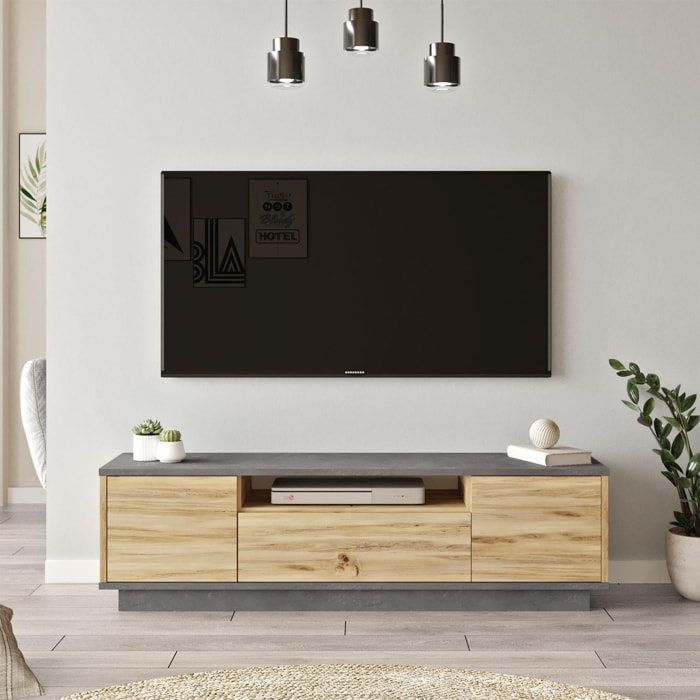 Mueble Luvio Tv 3 Puertas 140 cm