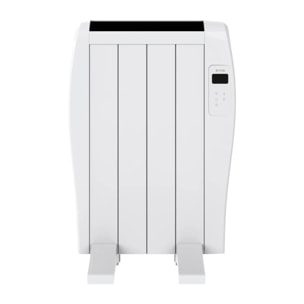 Emisor Térmico EVVO C4 Blanco V2, 600W, 4 elementos, Wifi, Control remoto, Temporizador