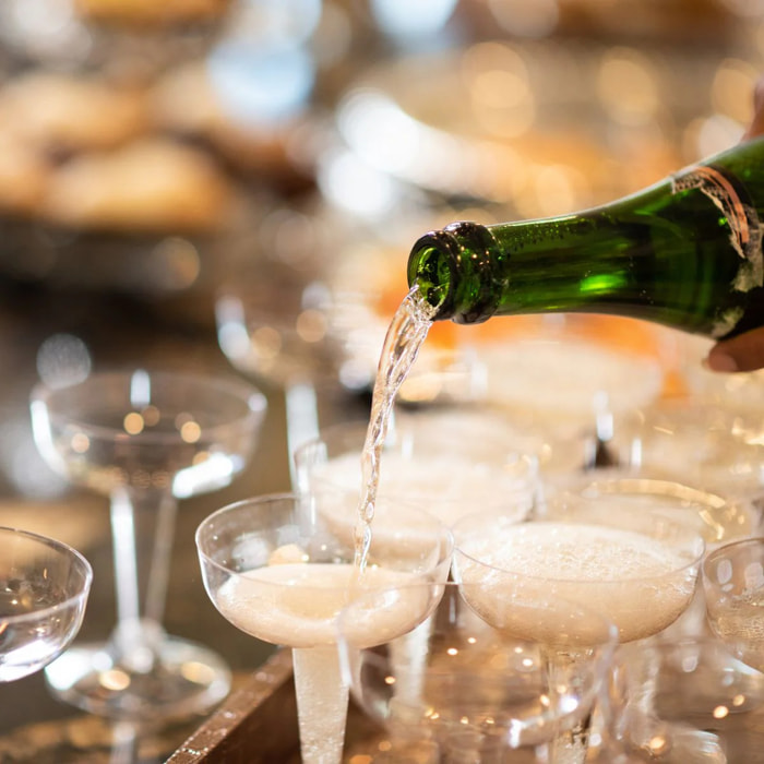 Lot de 2 bouchons à champagne Fackelmann Bar Concept