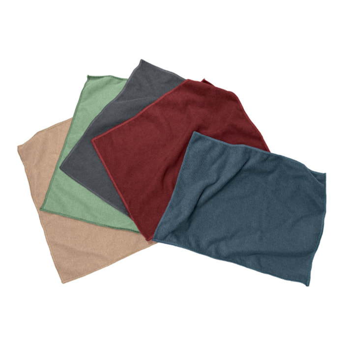Lot de 5 lavettes microfibre Multicolor MSV