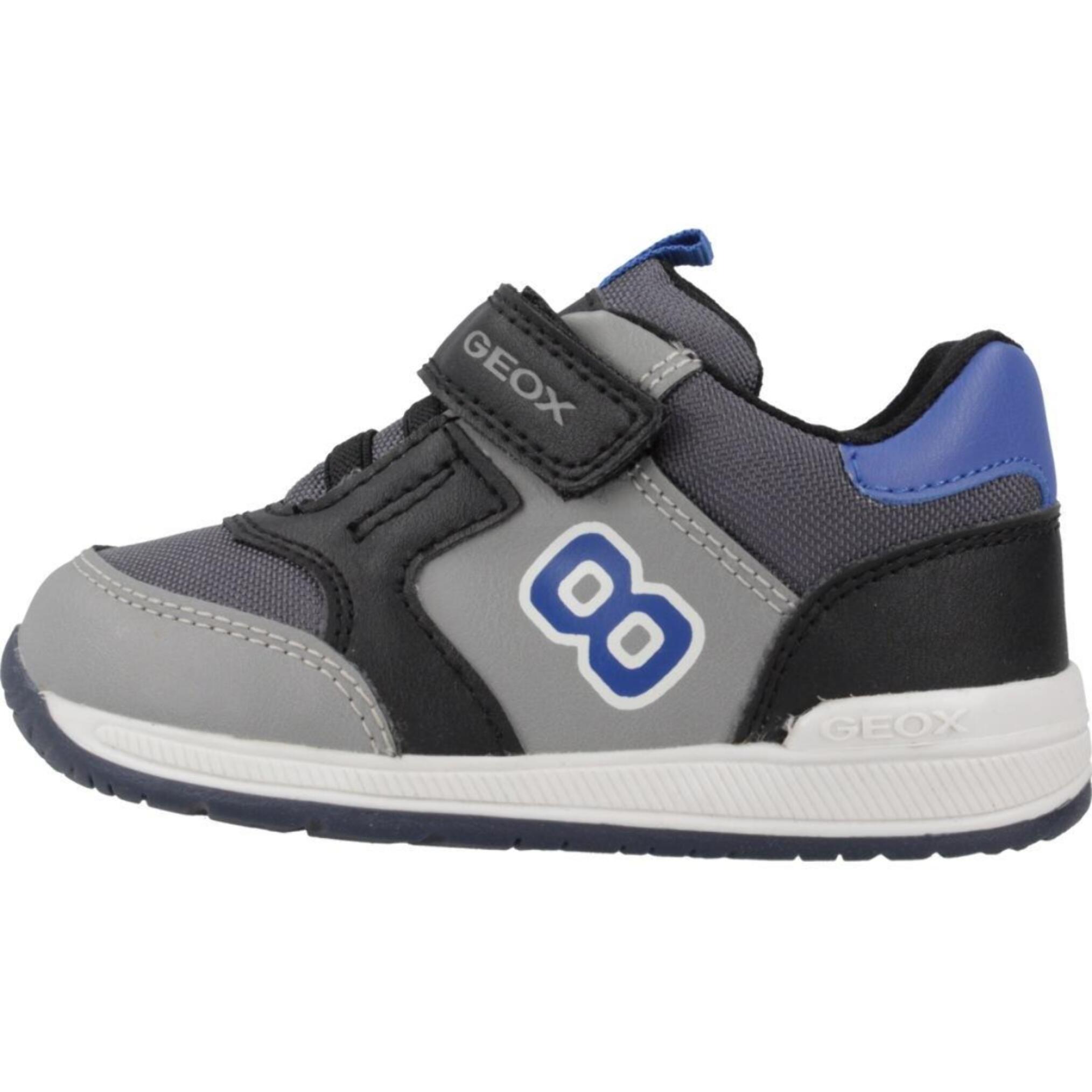 Zapatos Niño de la marca GEOX  modelo B RISHON BOY GRIS