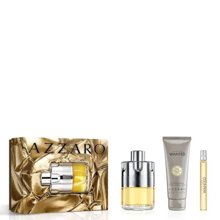 Wanted - Coffret Eau de Toilette 100ml + 10ml + Gel douche 75ml