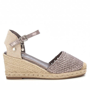 Zapato alpargata plomo
