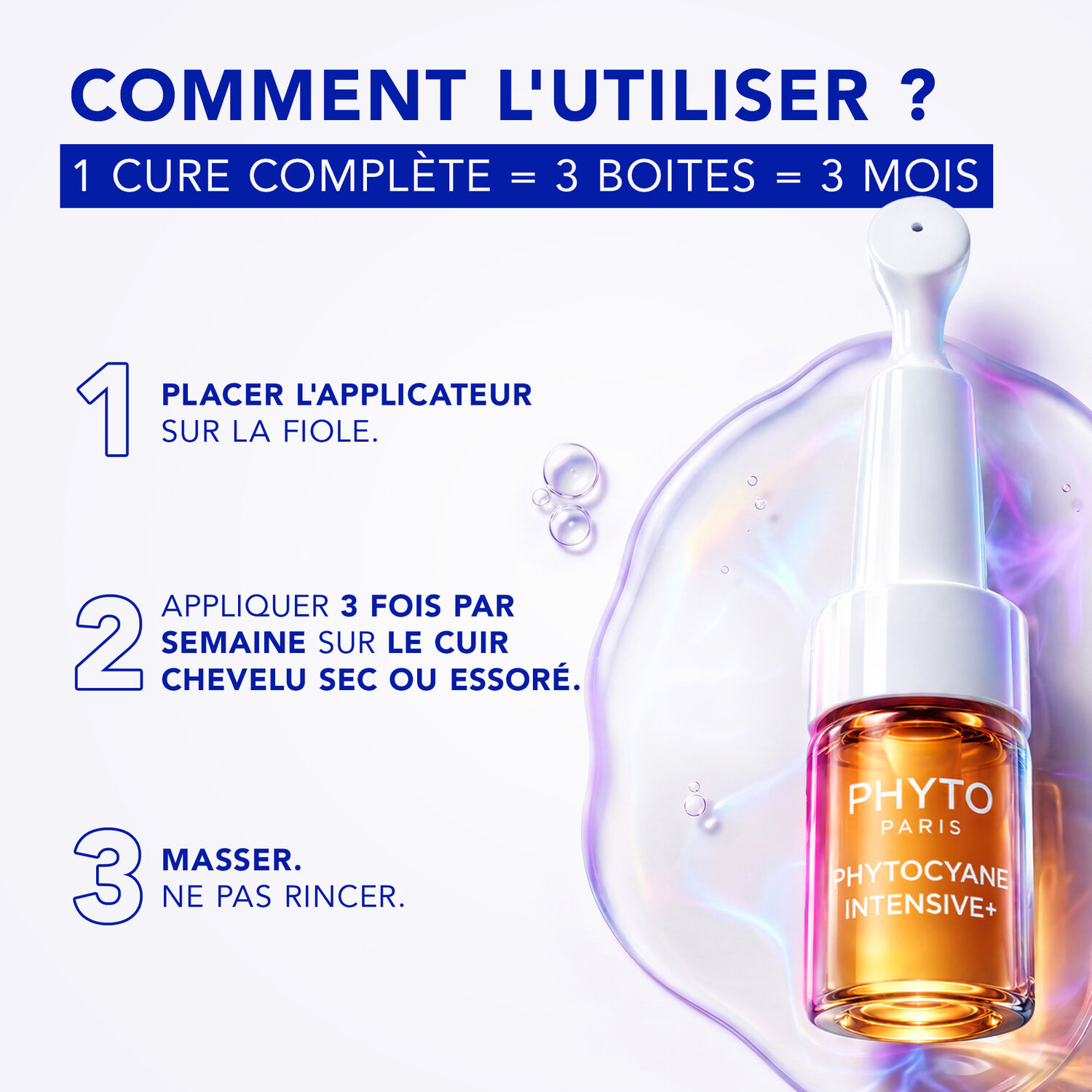 Phytocyane Intensive+ - Traitement Antichute Progressive Femme 12x5 ml