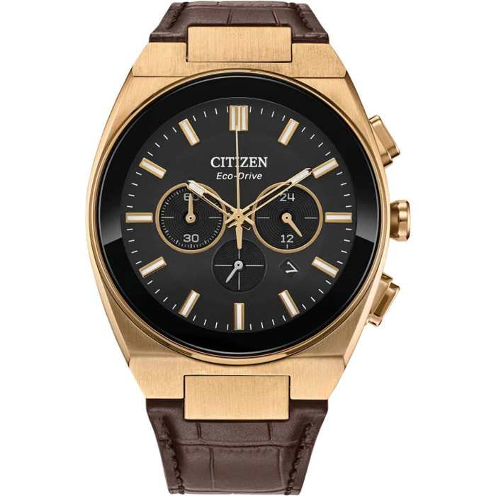 Reloj Citizen CA4583-01E Hombre Analogico Solar con Correa de Cuero