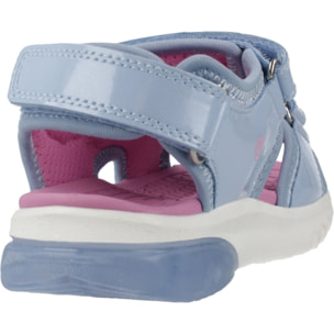 Sandalias Niña de la marca GEOX  modelo J SANDAL CIBERDRON G AZUL