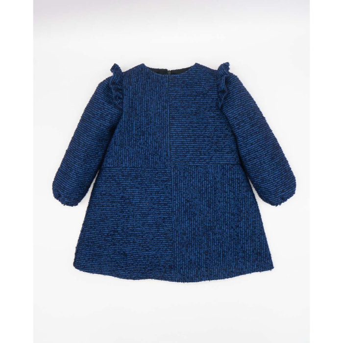 VESTIDO TWEED AZUL ELÉCTRICO