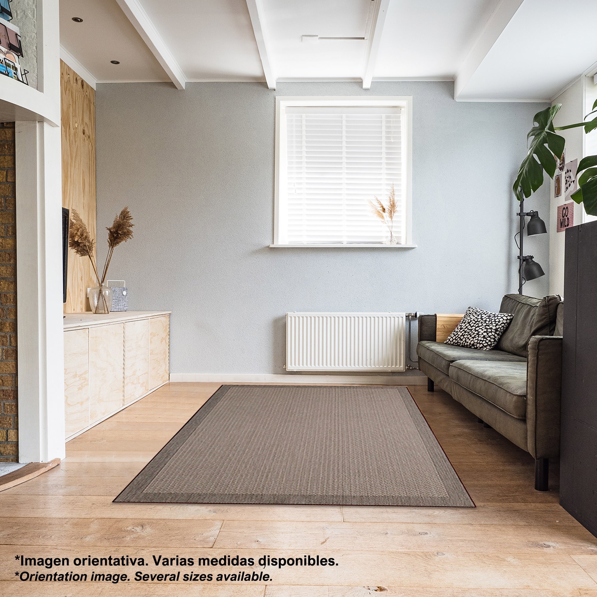 Alfombra de Poliester estampada 60 x 100cm