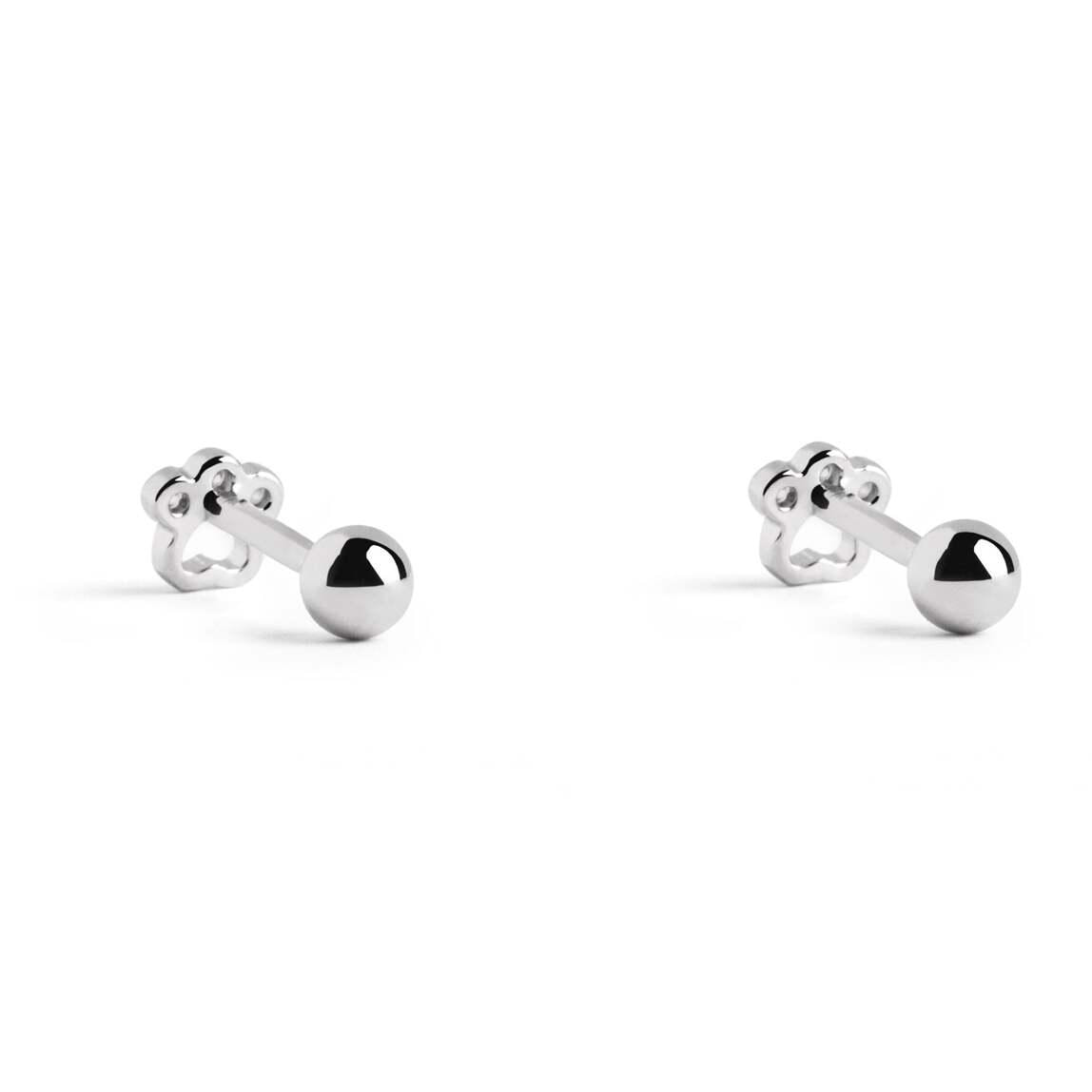 Pendientes Kids Paw Plata