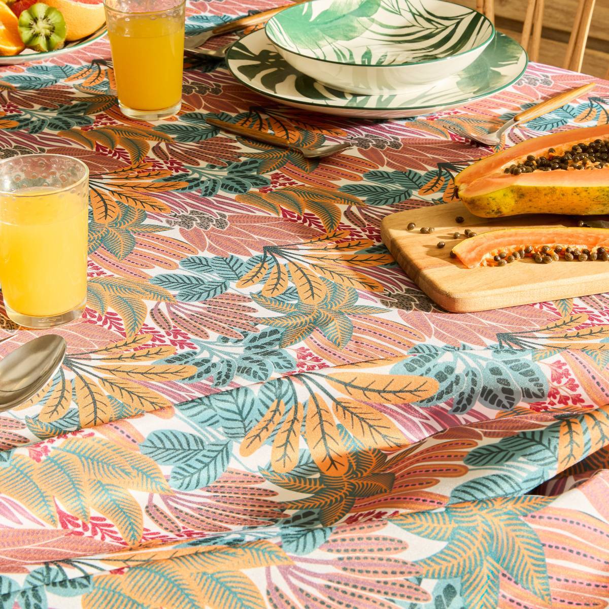 Nappe Tropical 300x150cm imprimé tropical