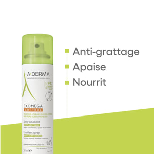 Exomega Control - Spray émollient anti-grattage