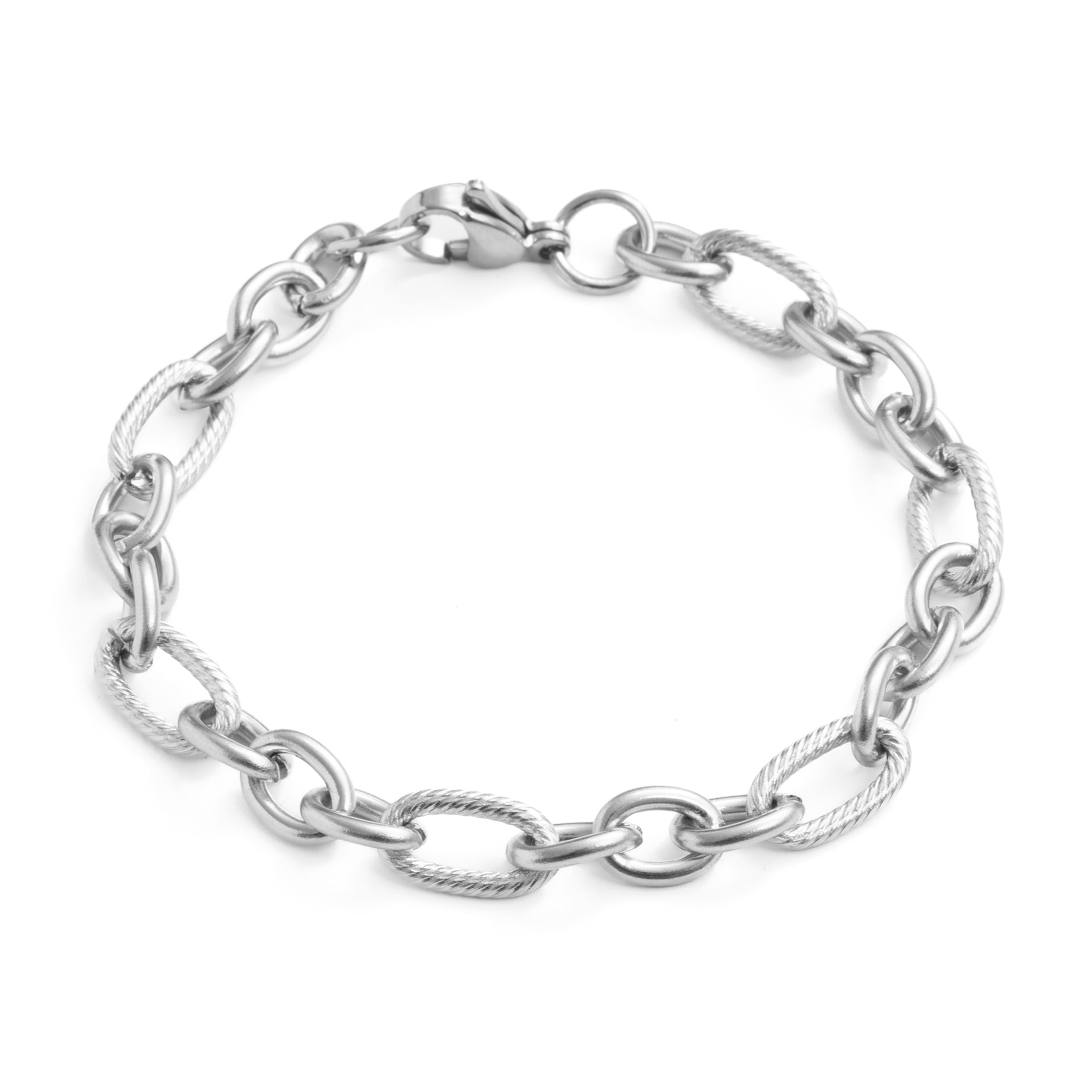 Pulsera Litted acabado rodio