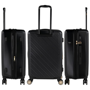 Juego De Maletas Pc Dkny Dkny-3105 Metro Negro