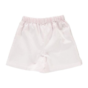 SHORTS HONEY riga bianca e rosa