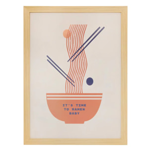 Affiche encadrée Nippo 30x40cm