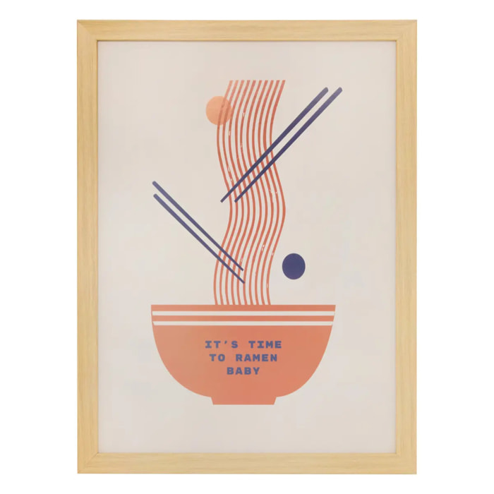 Affiche encadrée Nippo 30x40cm
