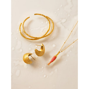 Charm Seaglow Fish Baño Oro