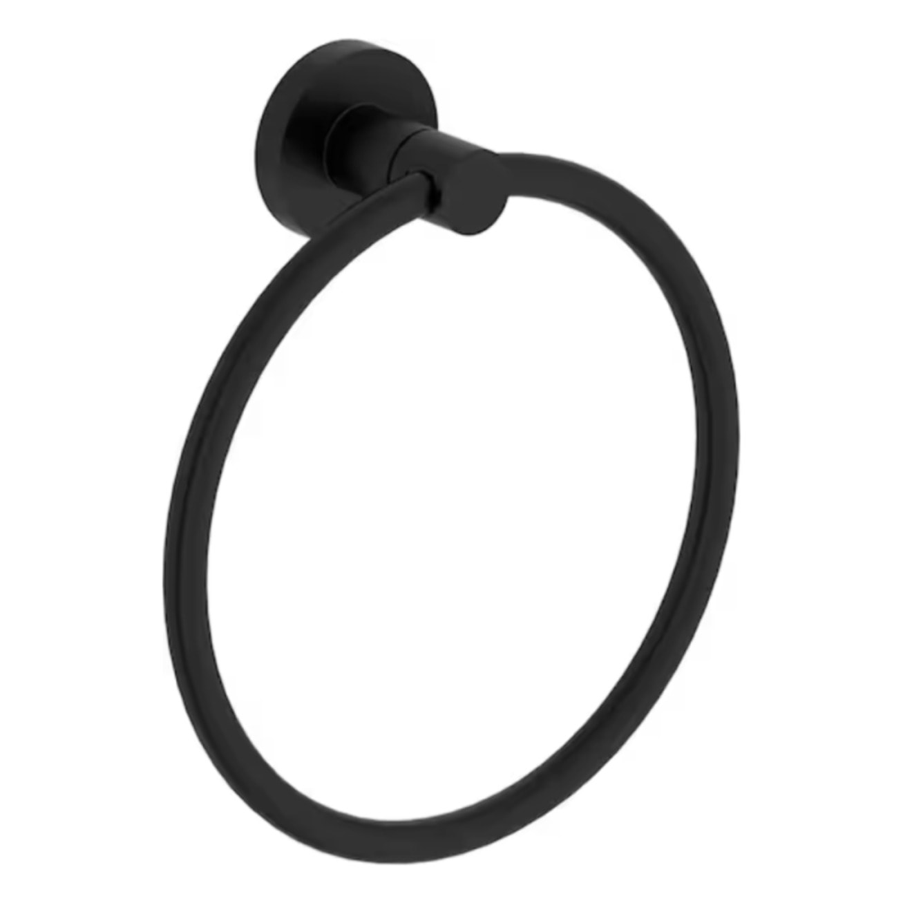 Anneau porte-serviettes EO noir mat