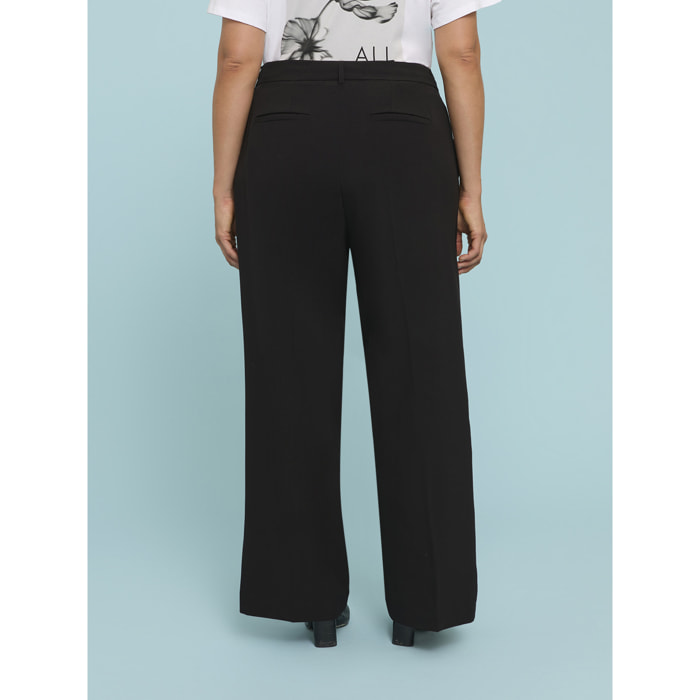 Fiorella Rubino - Pantaloni Wide Leg - Nero