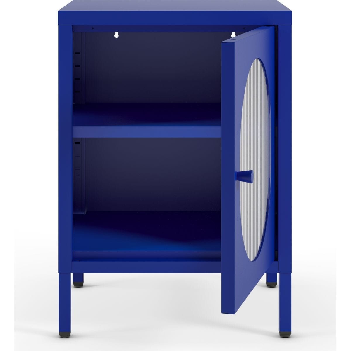 Table de chevet 1 porte en métal - YSIA