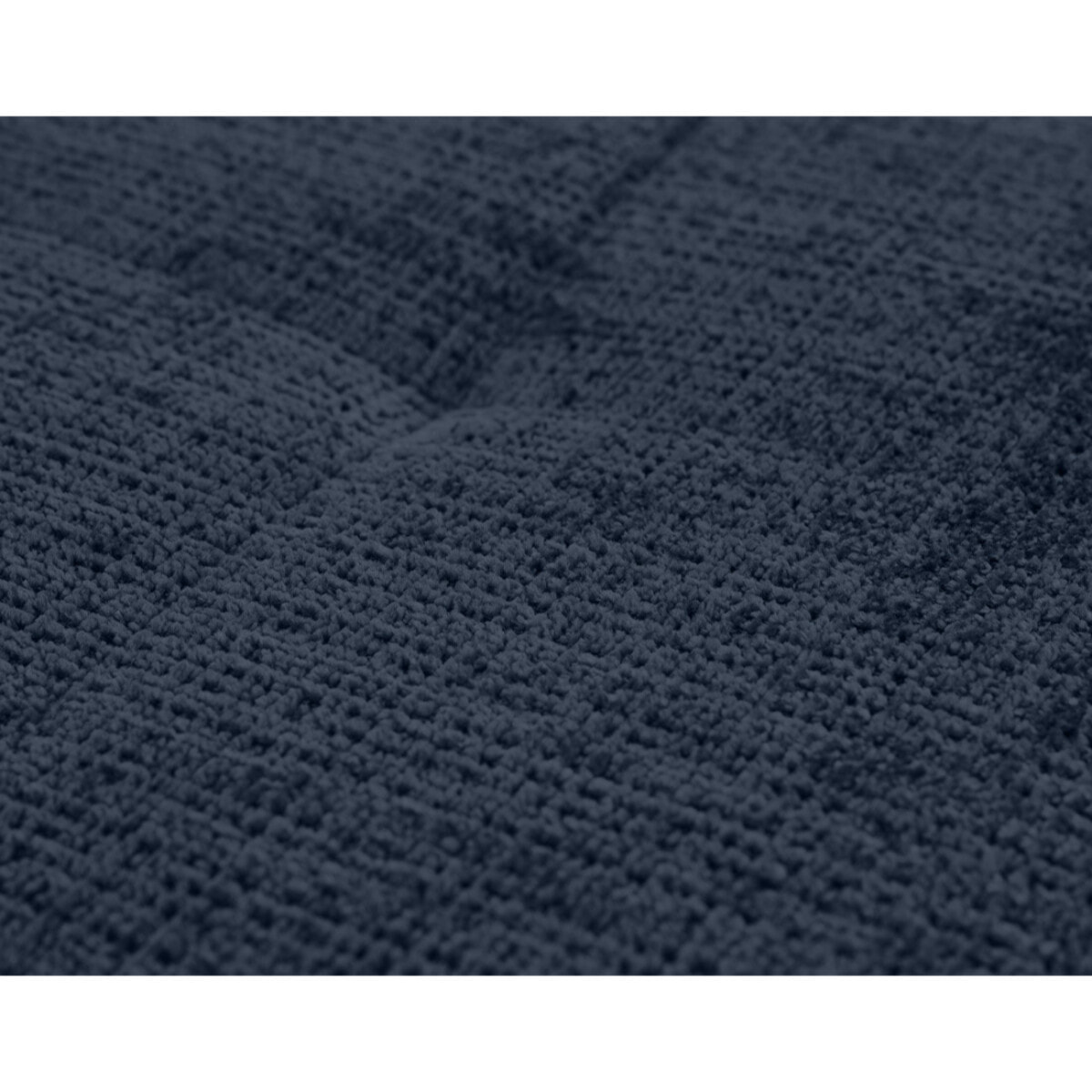 Rune - pouf en velours texturé - Bleu