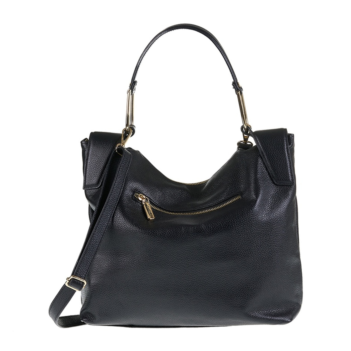 Borsa a spalla da donna Made in Italy - Modello Lyra Elite - 100% pelle - 33.0 x 30.0 x 12.0 cm