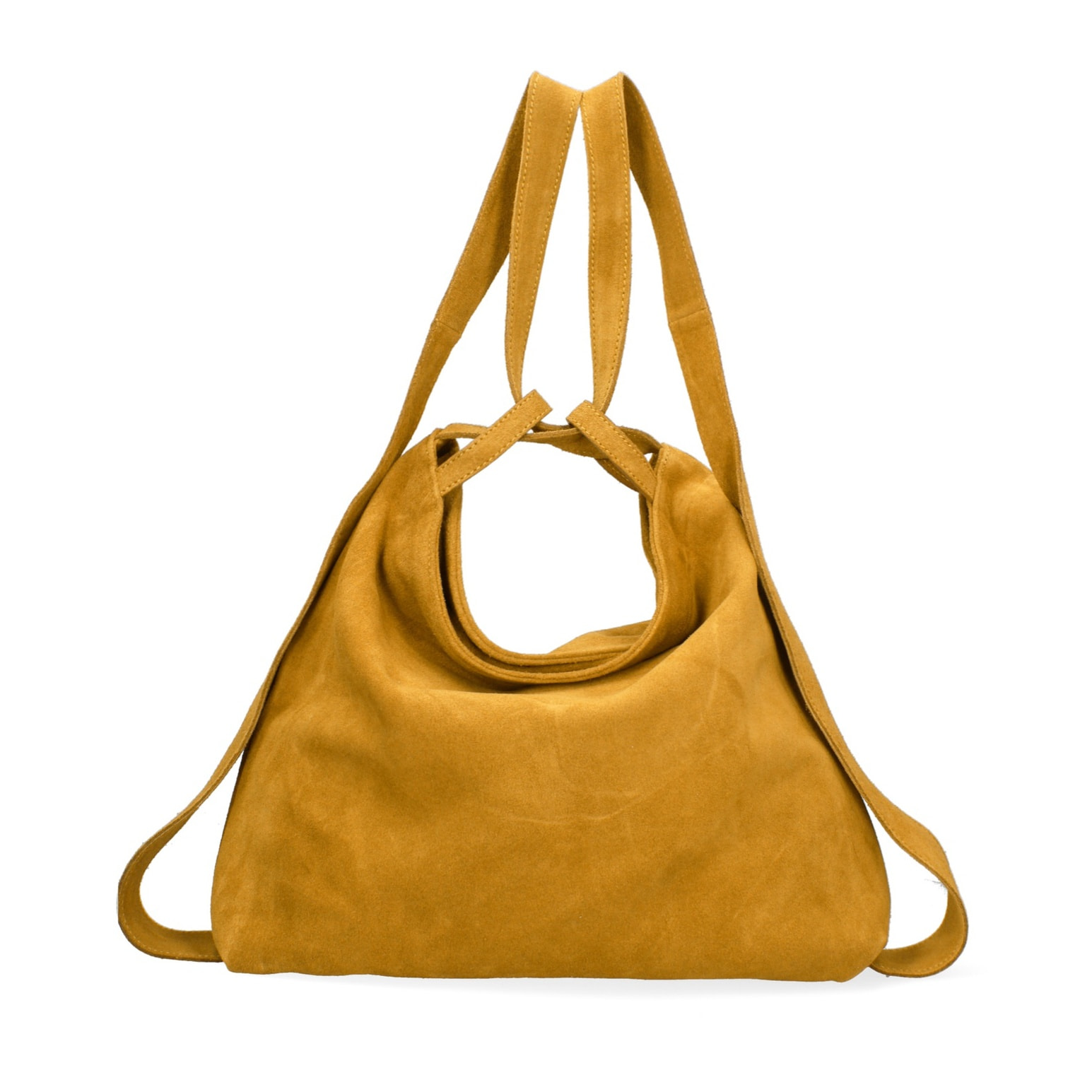 Borsa a mano da donna Made in Italy - Modello Silvana Chic - Pelle - 37.0 x 37.0 x 9.0 cm