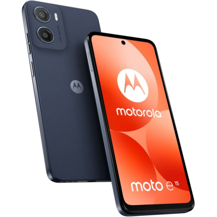 Smartphone MOTOROLA E15 Bleu denim 64Go