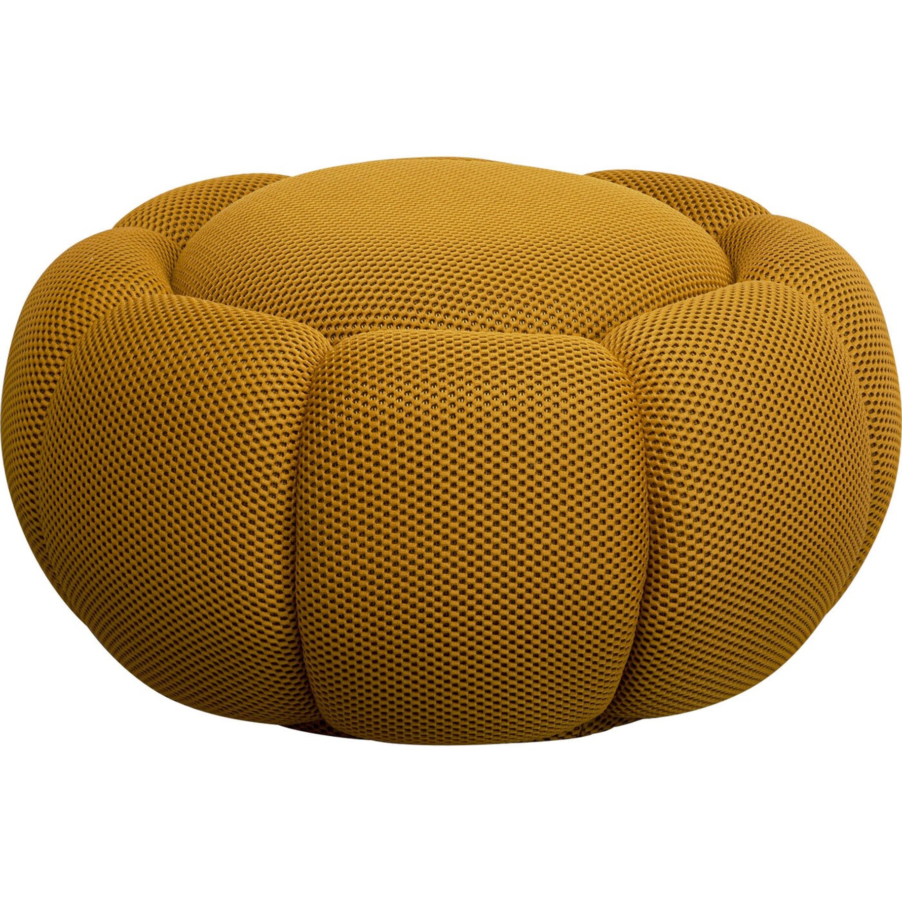 Pouf Peppo Bloom jaune Kare Design