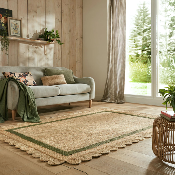 Tapis jute naturel GRACE