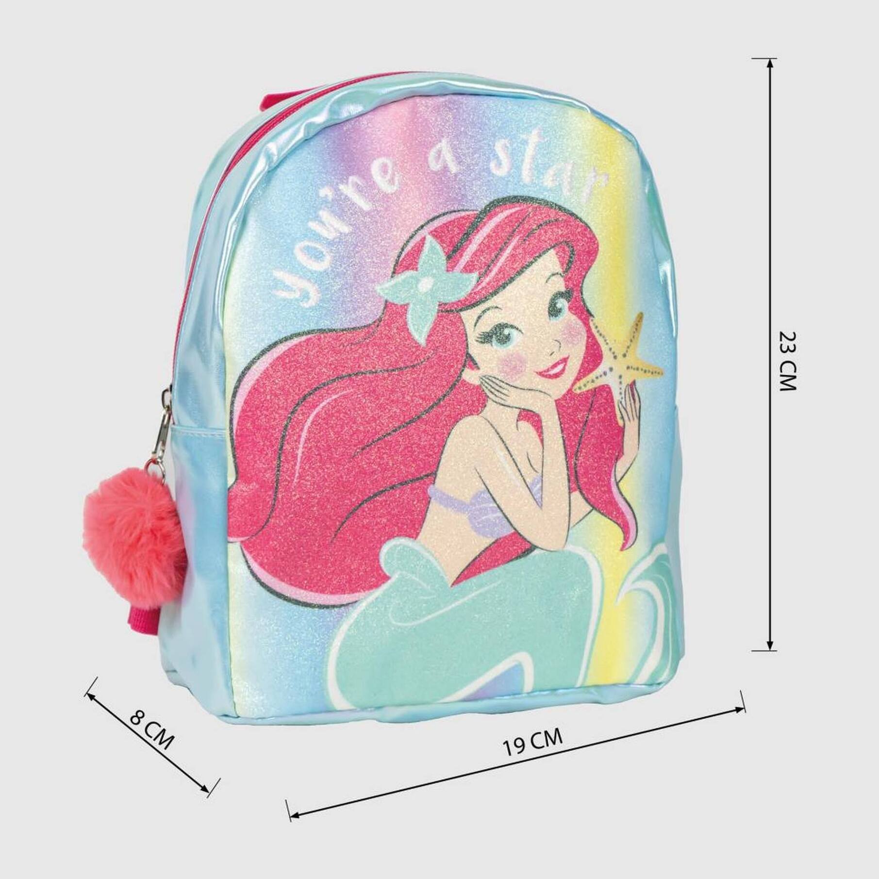 Mochila unisex fantasia princess estándar