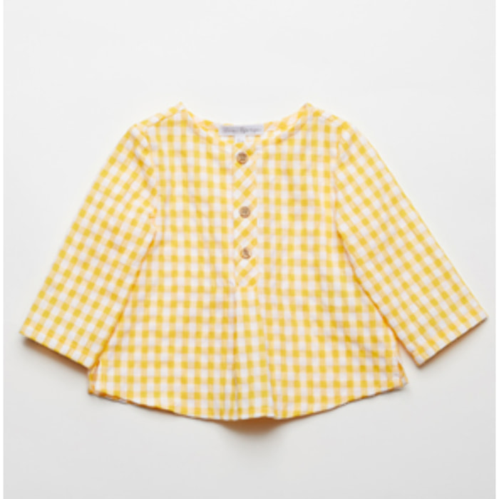CAMISA VICHY AMARILLO