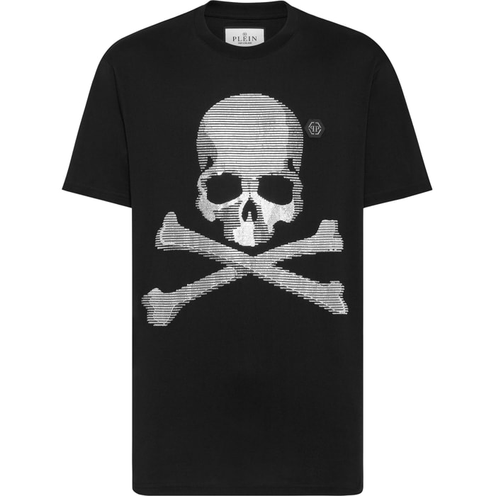 PHILIPP PLEIN Camiseta de cuello redondo y manga corta SKULL