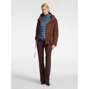 Elena Mirò - Parka 3 in 1 con tasche cargo - Marrone