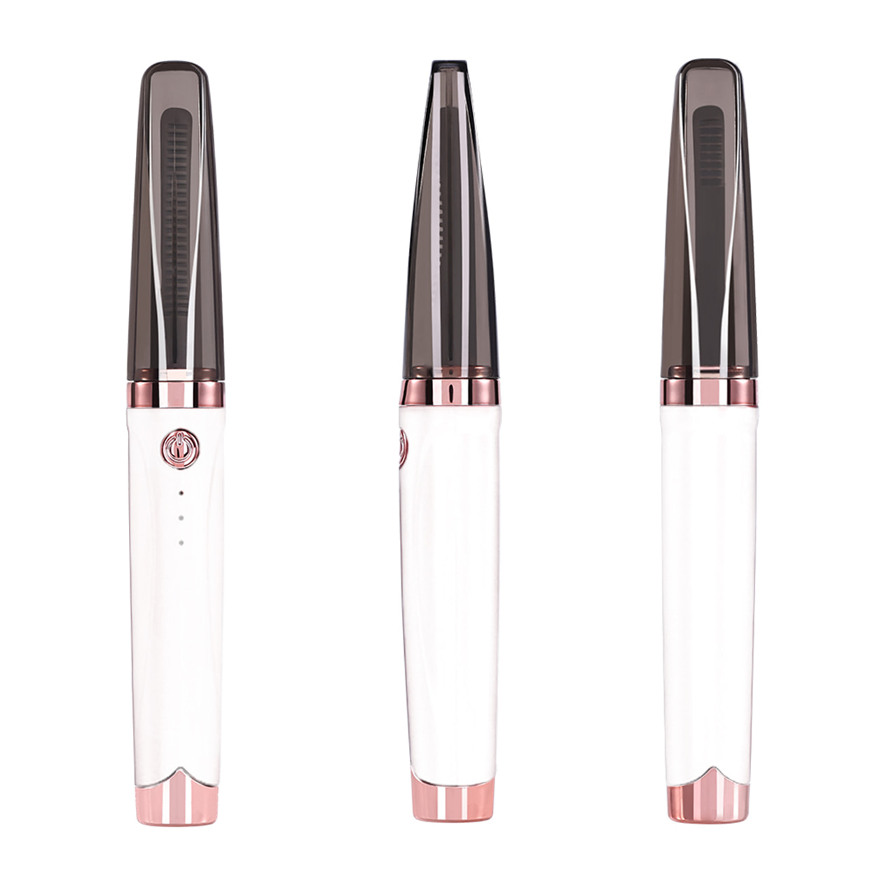 Piegaciglia elettrico da 1,8 W. Temperatura da 55 a 85°C. Batteria ricaricabile.