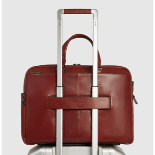 Piquadro Borsa da lavoro porta pc e porta iPad® personalizzabile con protezioni antiurto e RFID