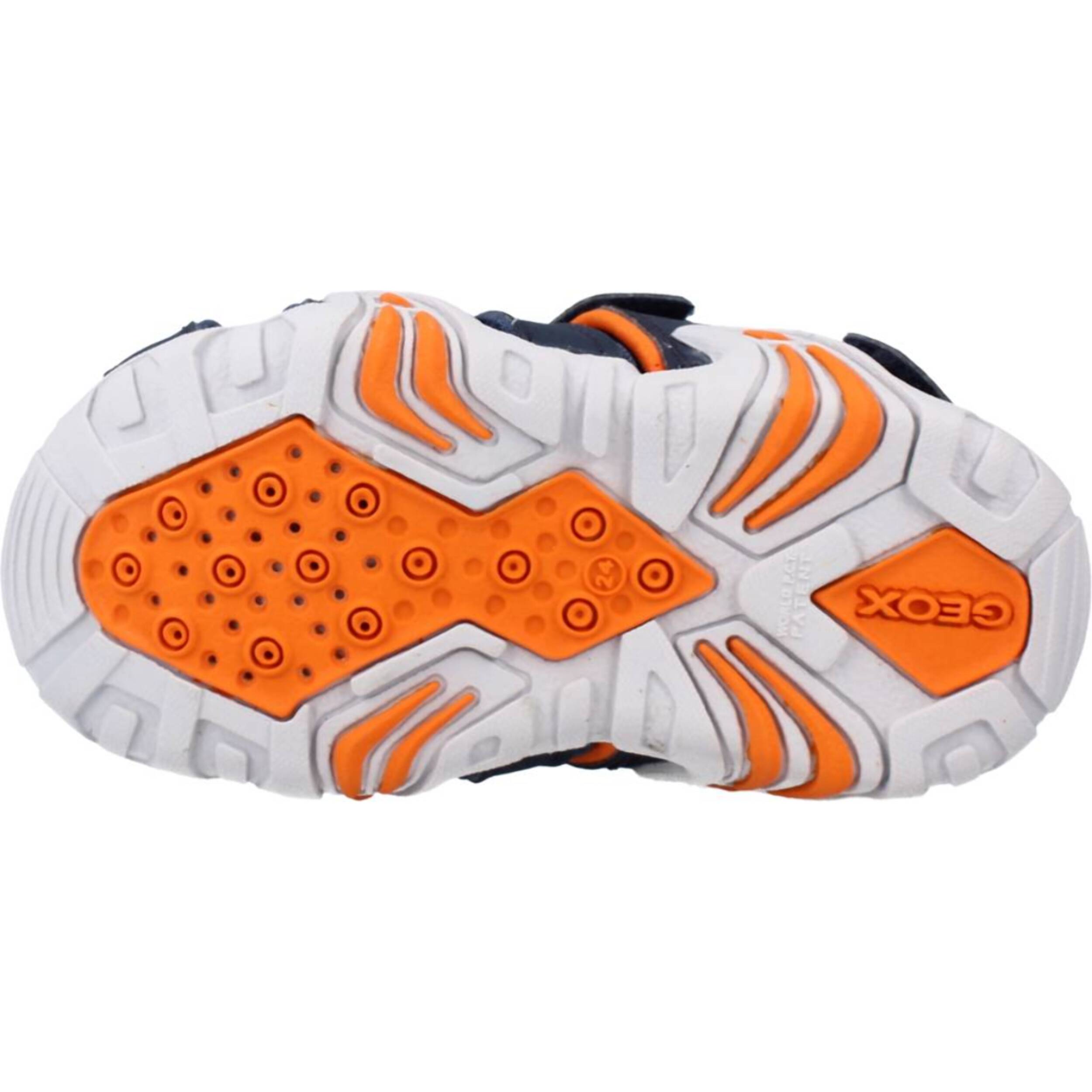 Sandalias Niño de la marca GEOX  modelo SANDAL KRAZE A NARANJA
